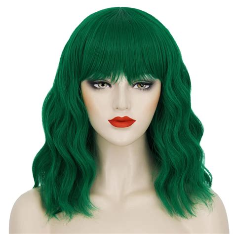 short green wig|More.